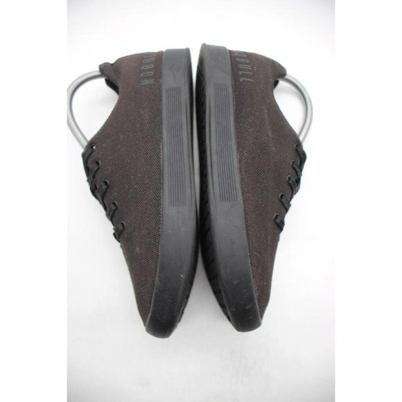 NOBULL Adult Athletic Casual Sneakers Shoes Black Canvas Size Mens 7 Womens 8.5 - Picture 8 of 9